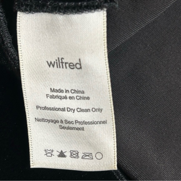 Wilfred Black Velvet Rians Blouse Halter Tank w/ Silk - Size Medium - Picture 4 of 7